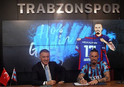 T­r­a­b­z­o­n­s­p­o­r­­d­a­ ­H­a­m­s­i­k­ ­i­m­z­a­y­ı­ ­a­t­t­ı­